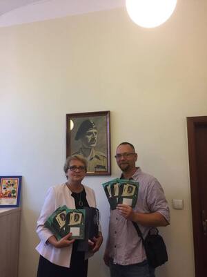 Jolanta Stiel i Kamil Stiel odwiedzili SP nr 63, nr 73 i nr 74 we Wrocławiu
