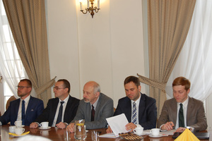 dr Daniel Koreś, dr Jerzy Kirszak, prof. Krzysztof Kawalec, Marek Mutor, Dariusz Mącarz