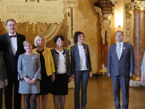Sylwia Krzyżanowska i Wojciech Trębacz uhonorowani Medalem Komisji Edukacji Narodowej