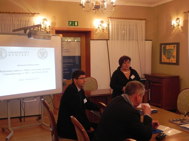 Ogólnopolska konferencja naukowa „Referendum ludowe w 1946 r. oraz wybory do Sejmu Ustawodawczego w 1947 r. na Górnym Śląsku”.