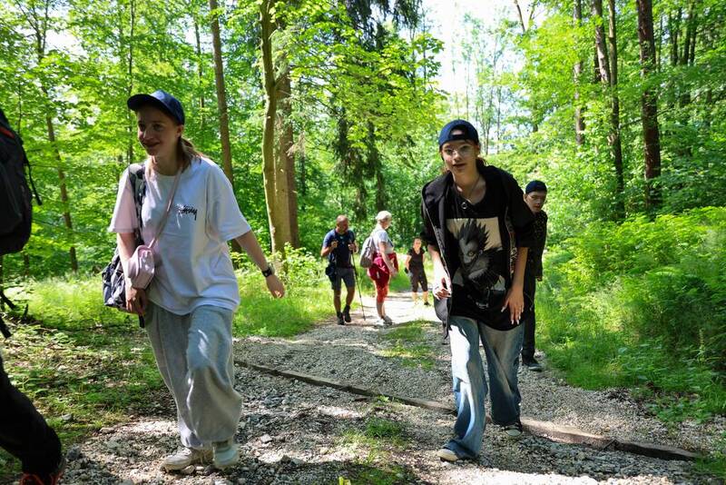 Rajd Szlakiem Kurierów Solidarności w Górach Złotych dla uczniów klasy ósmej SP nr 96 im. Leonida Teligi we Wrocławiu, 18-19 czerwca 2024/ fot. Agata Ligęcka IPN Wrocław