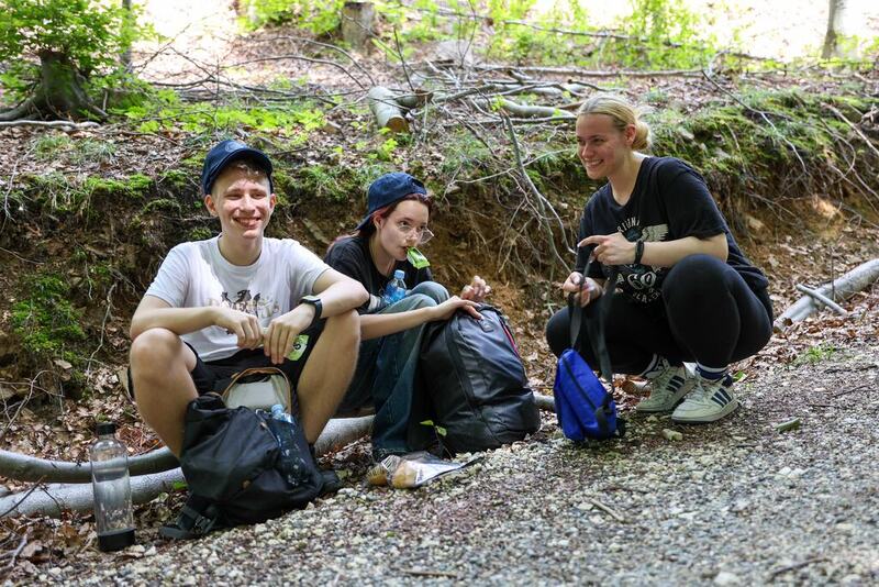 Rajd Szlakiem Kurierów Solidarności w Górach Złotych dla uczniów klasy ósmej SP nr 96 im. Leonida Teligi we Wrocławiu, 18-19 czerwca 2024/ fot. Agata Ligęcka IPN Wrocław
