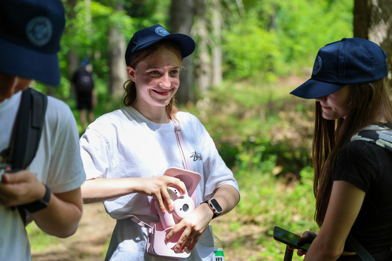 Rajd Szlakiem Kurierów Solidarności w Górach Złotych dla uczniów klasy ósmej SP nr 96 im. Leonida Teligi we Wrocławiu, 18-19 czerwca 2024/ fot. Agata Ligęcka IPN Wrocław