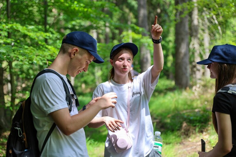Rajd Szlakiem Kurierów Solidarności w Górach Złotych dla uczniów klasy ósmej SP nr 96 im. Leonida Teligi we Wrocławiu, 18-19 czerwca 2024/ fot. Agata Ligęcka IPN Wrocław