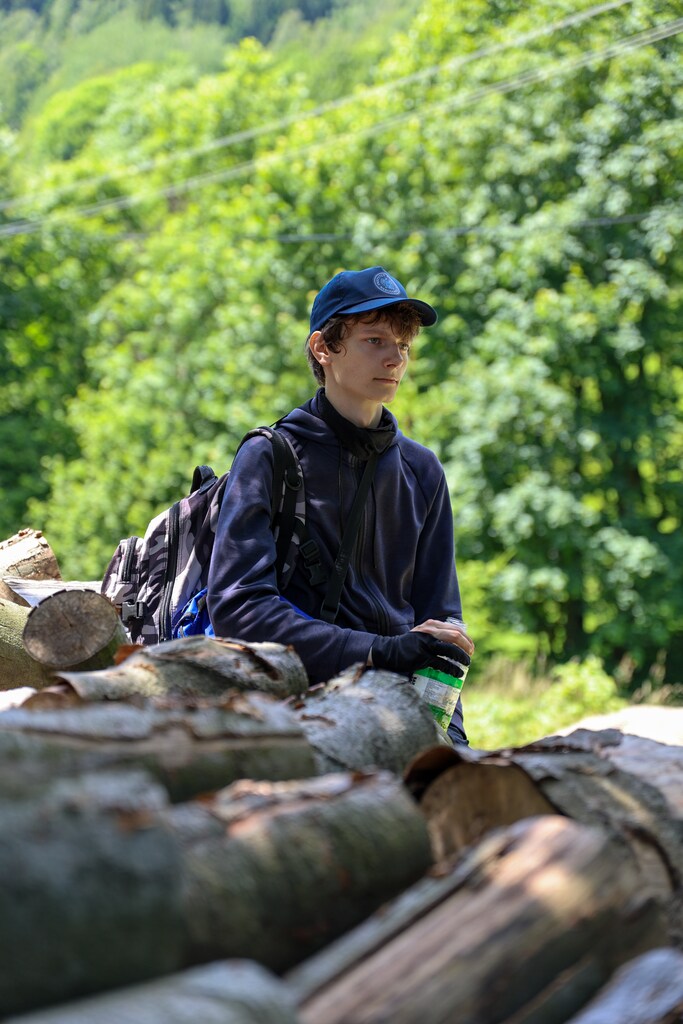 Rajd Szlakiem Kurierów Solidarności w Górach Złotych dla uczniów klasy ósmej SP nr 96 im. Leonida Teligi we Wrocławiu, 18-19 czerwca 2024/ fot. Agata Ligęcka IPN Wrocław