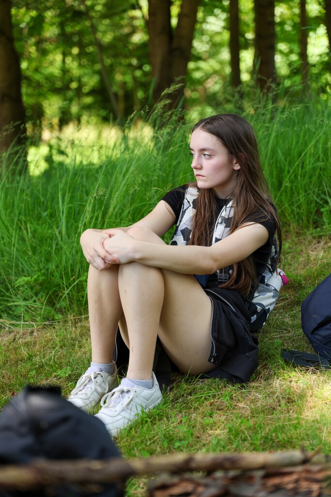 Rajd Szlakiem Kurierów Solidarności w Górach Złotych dla uczniów klasy ósmej SP nr 96 im. Leonida Teligi we Wrocławiu, 18-19 czerwca 2024/ fot. Agata Ligęcka IPN Wrocław