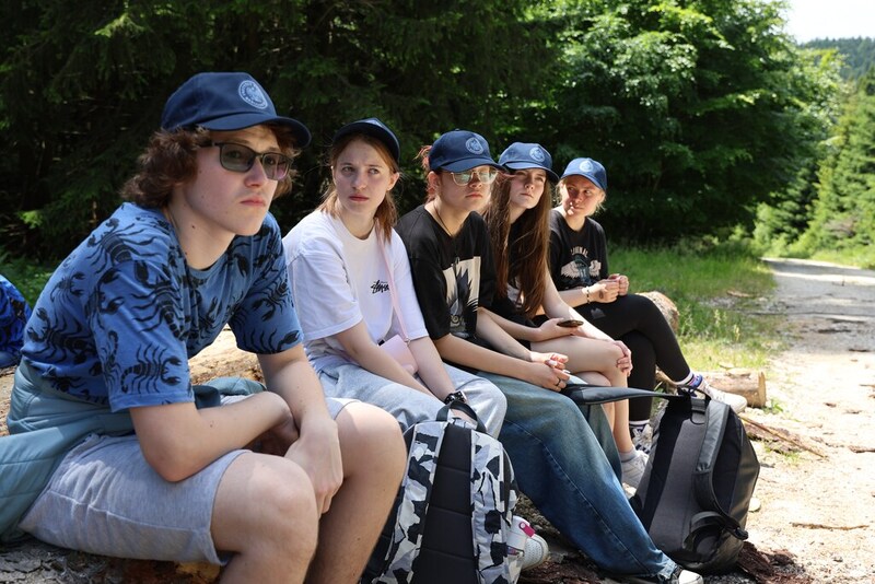 Rajd Szlakiem Kurierów Solidarności w Górach Złotych dla uczniów klasy ósmej SP nr 96 im. Leonida Teligi we Wrocławiu, 18-19 czerwca 2024/ fot. Agata Ligęcka IPN Wrocław