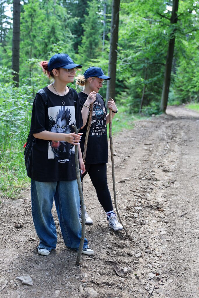 Rajd Szlakiem Kurierów Solidarności w Górach Złotych dla uczniów klasy ósmej SP nr 96 im. Leonida Teligi we Wrocławiu, 18-19 czerwca 2024/ fot. Agata Ligęcka IPN Wrocław