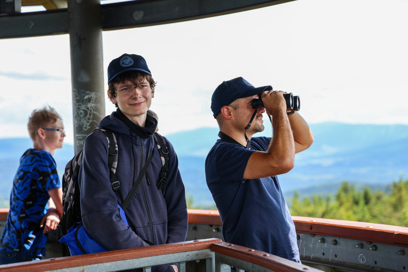 Rajd Szlakiem Kurierów Solidarności w Górach Złotych dla uczniów klasy ósmej SP nr 96 im. Leonida Teligi we Wrocławiu, 18-19 czerwca 2024/ fot. Agata Ligęcka IPN Wrocław