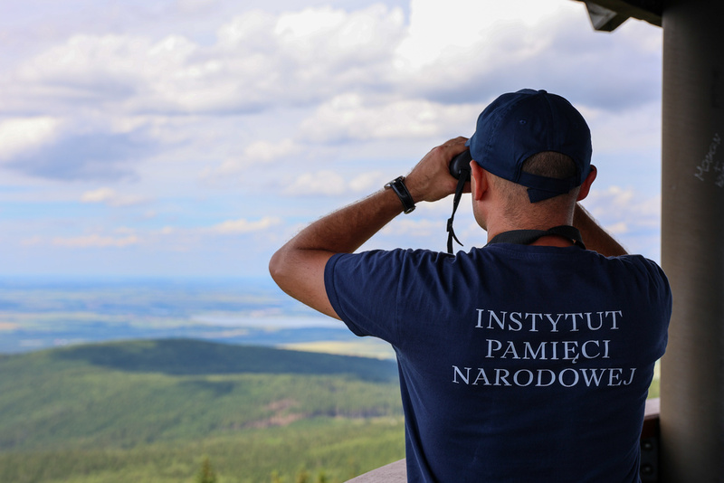 Rajd Szlakiem Kurierów Solidarności w Górach Złotych dla uczniów klasy ósmej SP nr 96 im. Leonida Teligi we Wrocławiu, 18-19 czerwca 2024/ fot. Agata Ligęcka IPN Wrocław