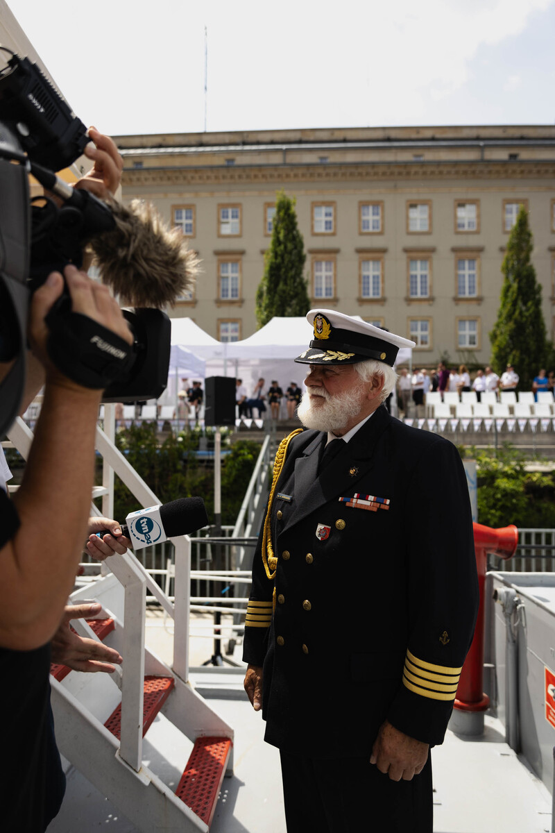 Uroczystości na bulwarze Kaczyńskich. Fot. Agata Ligęcka / IPN Wrocław