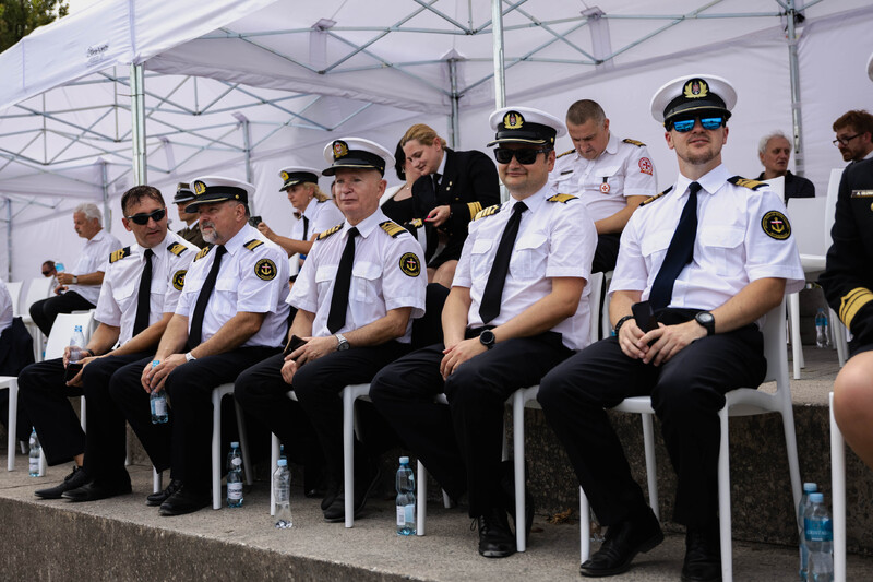 Uroczystości na bulwarze Kaczyńskich. Fot. Agata Ligęcka / IPN Wrocław