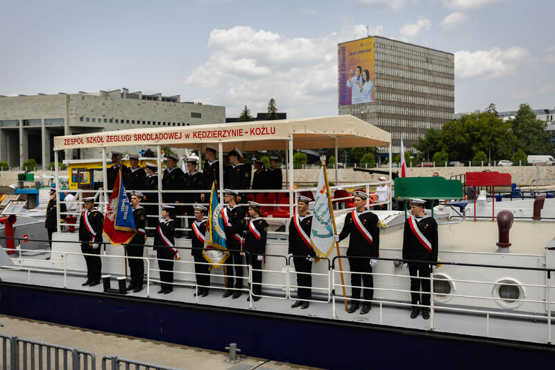 Uroczystości na bulwarze Kaczyńskich. Fot. Agata Ligęcka / IPN Wrocław