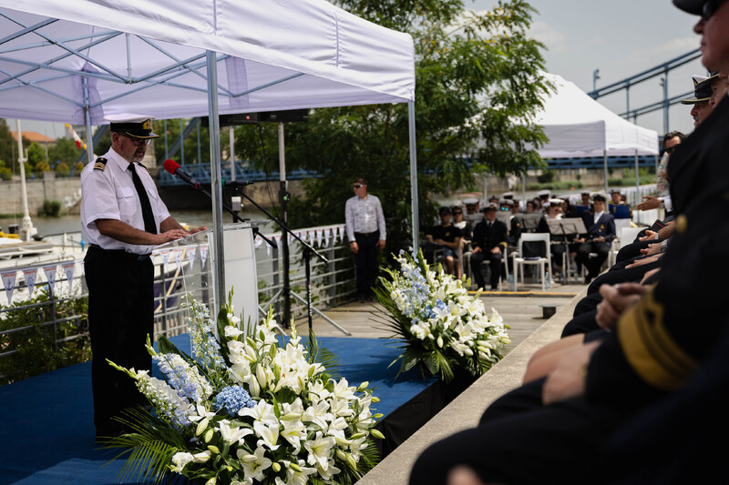 Uroczystości na bulwarze Kaczyńskich. Fot. Agata Ligęcka / IPN Wrocław