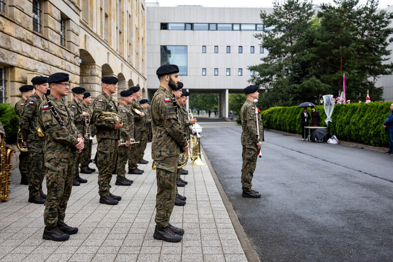 Wrocławskie obchody 83. rocznicy mordu Profesorów Lwowskich w lipcu 1941 roku, 4 lipca 2024 roku. Fot. Agata Ligęcka / IPN Wrocław