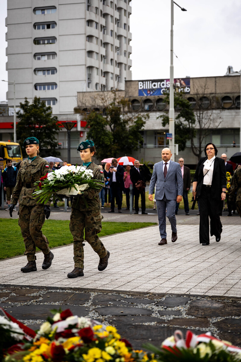 Wrocławskie obchody 83. rocznicy mordu Profesorów Lwowskich w lipcu 1941 roku, 4 lipca 2024 roku. Fot. Agata Ligęcka / IPN Wrocław