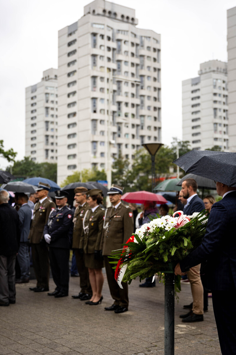 Wrocławskie obchody 83. rocznicy mordu Profesorów Lwowskich w lipcu 1941 roku, 4 lipca 2024 roku. Fot. Agata Ligęcka / IPN Wrocław
