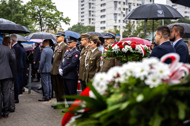 Wrocławskie obchody 83. rocznicy mordu Profesorów Lwowskich w lipcu 1941 roku, 4 lipca 2024 roku. Fot. Agata Ligęcka / IPN Wrocław