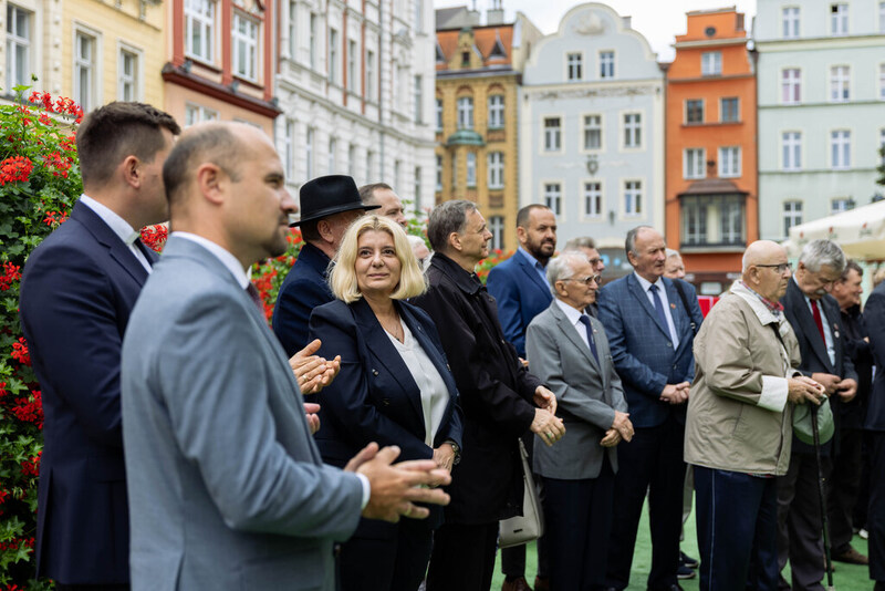 Otwarto kolejny Przystanek Historia Instytutu Pamięci Narodowej. Po Wrocławiu, Brzegu i Legnicy czas na Świdnicę - 11 września 2024 roku/ fot. A.Ligęcka IPN Wrocław