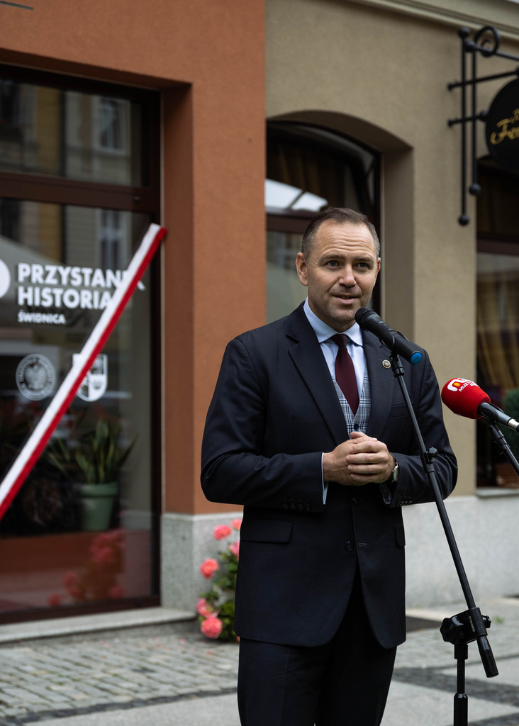 Otwarto kolejny Przystanek Historia Instytutu Pamięci Narodowej. Po Wrocławiu, Brzegu i Legnicy czas na Świdnicę - 11 września 2024 roku/ fot. A.Ligęcka IPN Wrocław