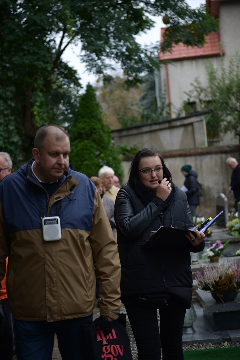 Spacer po cmentarzu św. Wawrzyńca 5.10.2024, fot. Mateusz Jasiński (24)