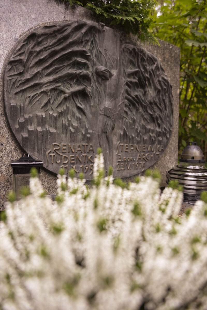 Spacer po cmentarzu św. Wawrzyńca 5.10.2024, fot. Agata Ligęcka (6)