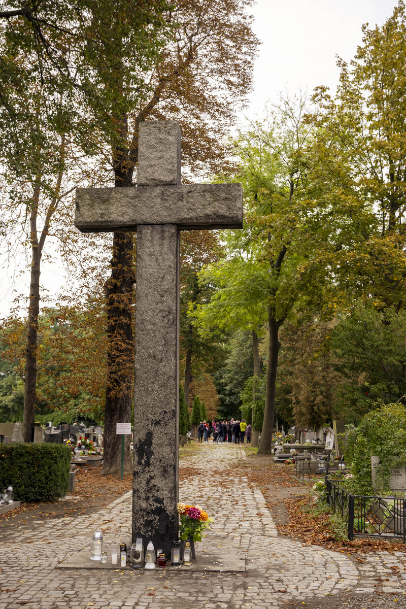 Spacer po cmentarzu św. Wawrzyńca 5.10.2024, fot. Agata Ligęcka (15)