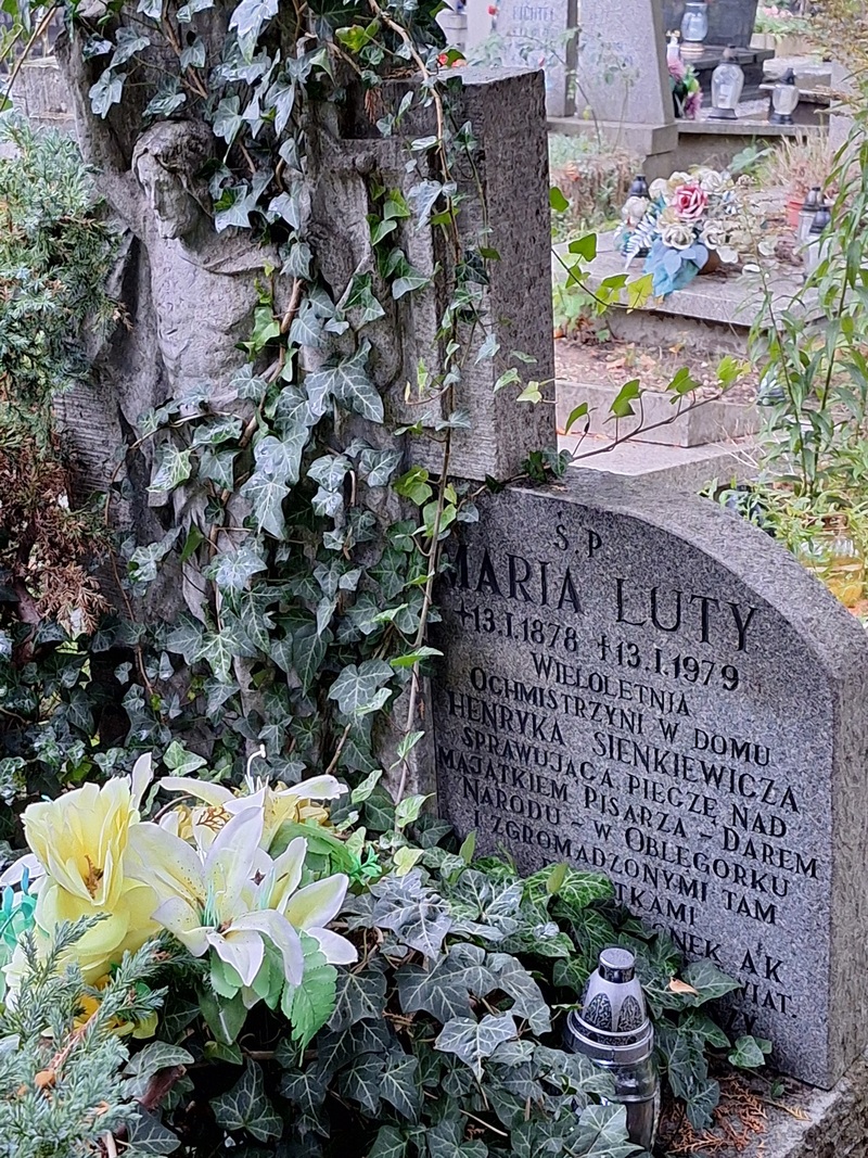 Spacer po cmentarzu św. Rodziny, 10.10.2024, fot. Joanna Czajkowska