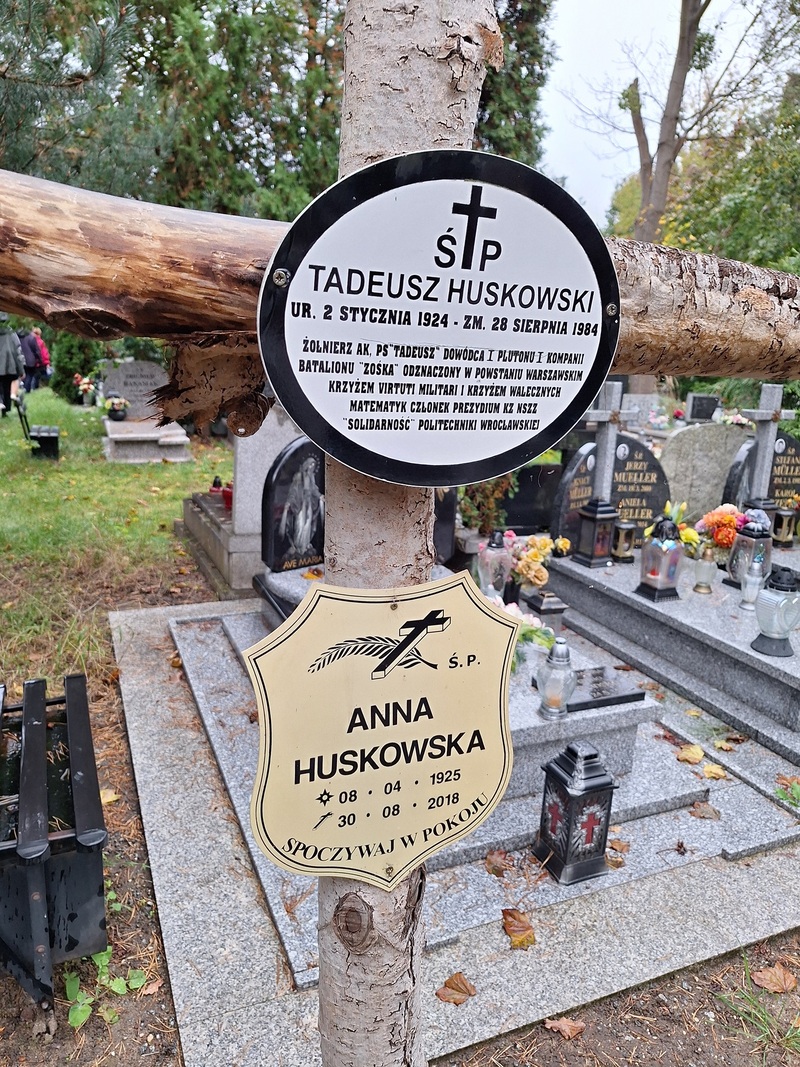 Spacer po cmentarzu św. Rodziny, 10.10.2024, fot. Joanna Czajkowska