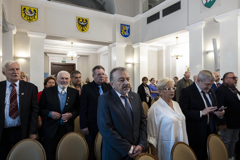 Uroczystość wręczenia KWiS, 18.10.2024. Fot. Agata Ligęcka / IPN Wrocław