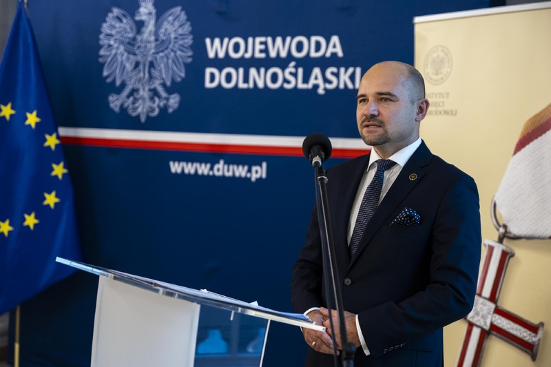 Uroczystość wręczenia KWiS, 18.10.2024. Fot. Agata Ligęcka / IPN Wrocław