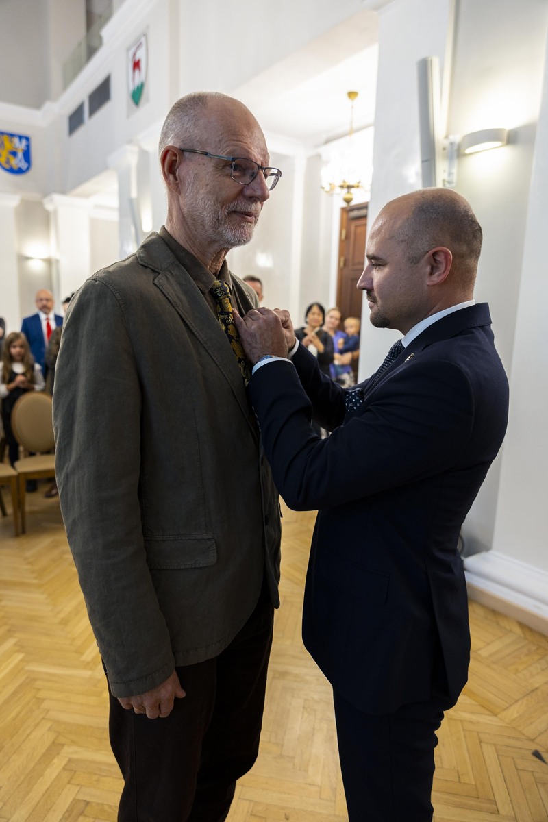 Uroczystość wręczenia KWiS, 18.10.2024. Fot. Agata Ligęcka / IPN Wrocław