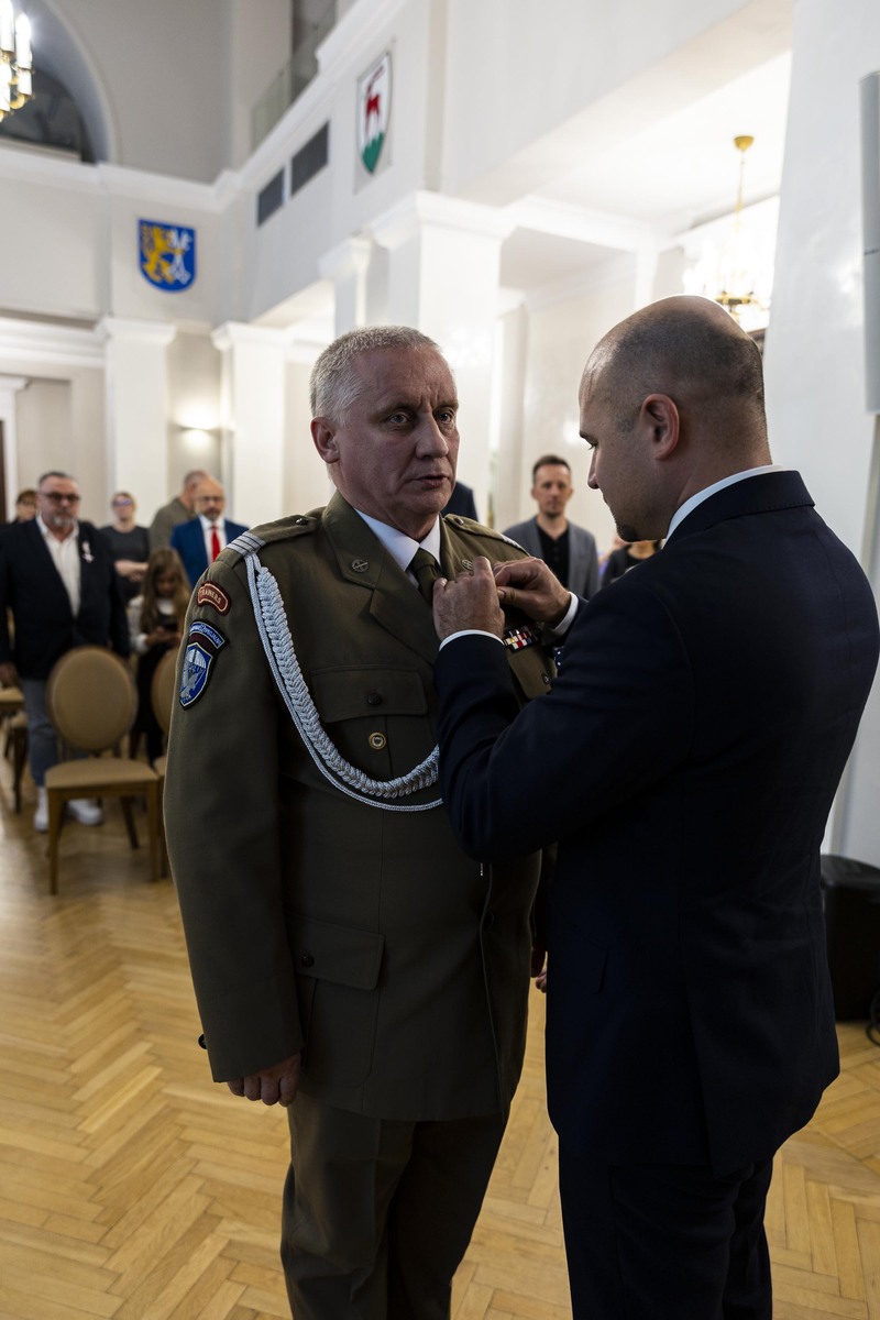 Uroczystość wręczenia KWiS, 18.10.2024. Fot. Agata Ligęcka / IPN Wrocław