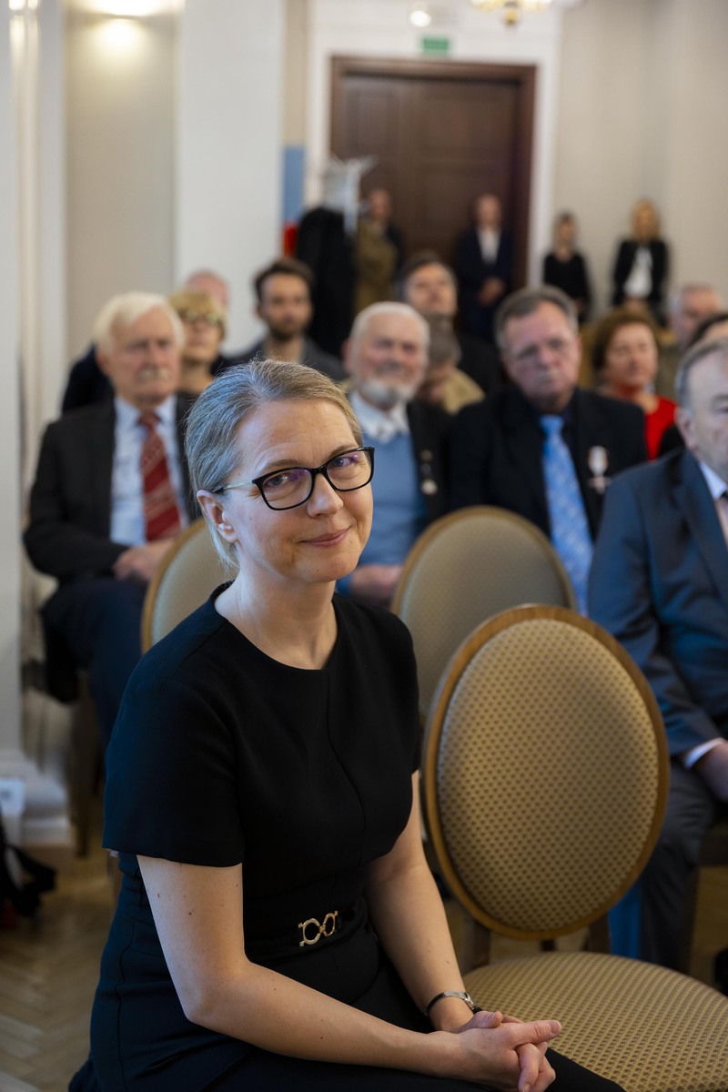 Uroczystość wręczenia KWiS, 18.10.2024. Fot. Agata Ligęcka / IPN Wrocław