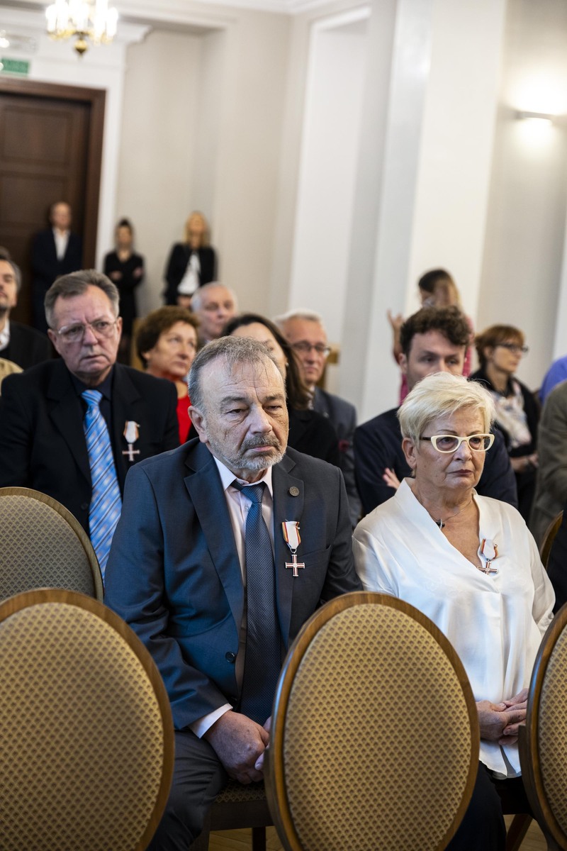 Uroczystość wręczenia KWiS, 18.10.2024. Fot. Agata Ligęcka / IPN Wrocław