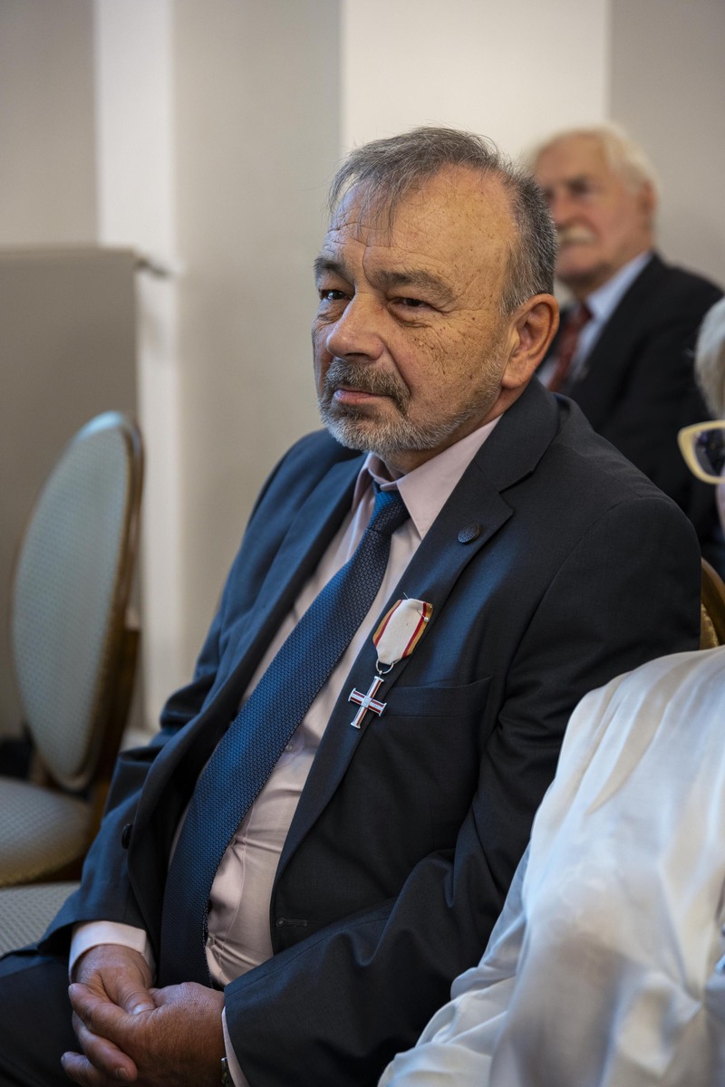 Uroczystość wręczenia KWiS, 18.10.2024. Fot. Agata Ligęcka / IPN Wrocław