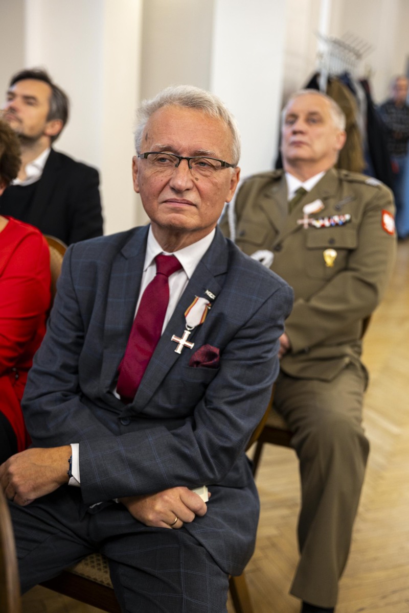 Uroczystość wręczenia KWiS, 18.10.2024. Fot. Agata Ligęcka / IPN Wrocław