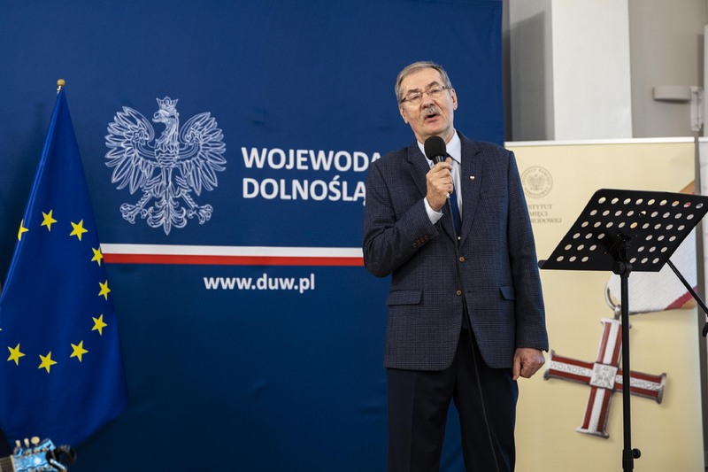 Uroczystość wręczenia KWiS, 18.10.2024. Fot. Agata Ligęcka / IPN Wrocław