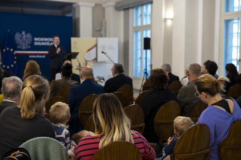 Uroczystość wręczenia KWiS, 18.10.2024. Fot. Agata Ligęcka / IPN Wrocław