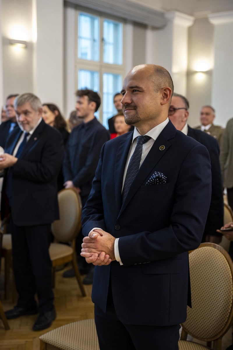 Uroczystość wręczenia KWiS, 18.10.2024. Fot. Agata Ligęcka / IPN Wrocław