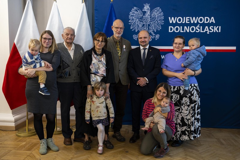 Uroczystość wręczenia KWiS, 18.10.2024. Fot. Agata Ligęcka / IPN Wrocław