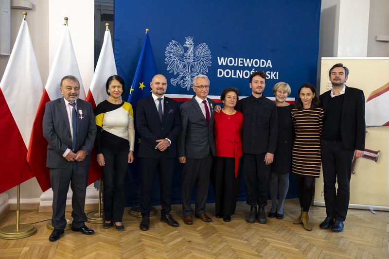 Uroczystość wręczenia KWiS, 18.10.2024. Fot. Agata Ligęcka / IPN Wrocław