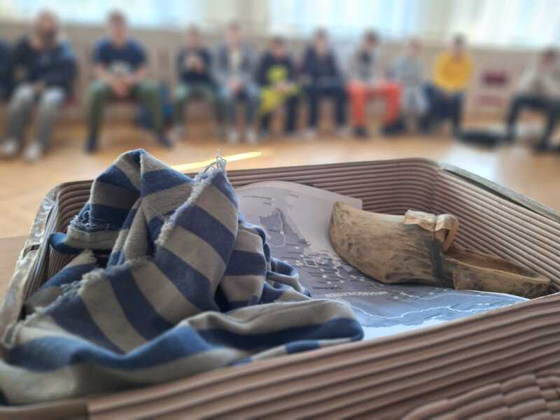 Lekcja muzealna w ramach II Leśnickiego Dnia Pamięci. Fot. Kamilla Jasińska / IPN Wrocław