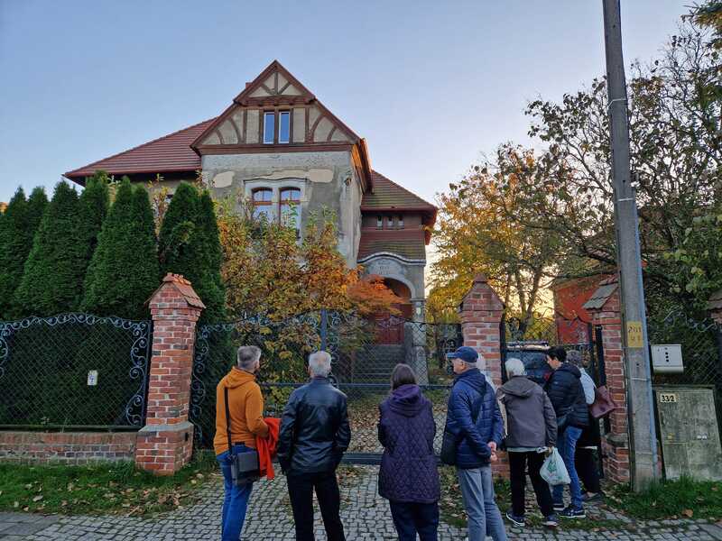 Spacer z przewodnikiem. Fot. Joanna Mierzwiak