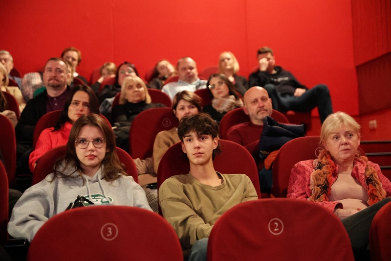 Widownia przybyła na premierowy pokaz filmu „Ucieczka”. Fot. Maciej Parysek / IPN Wrocław