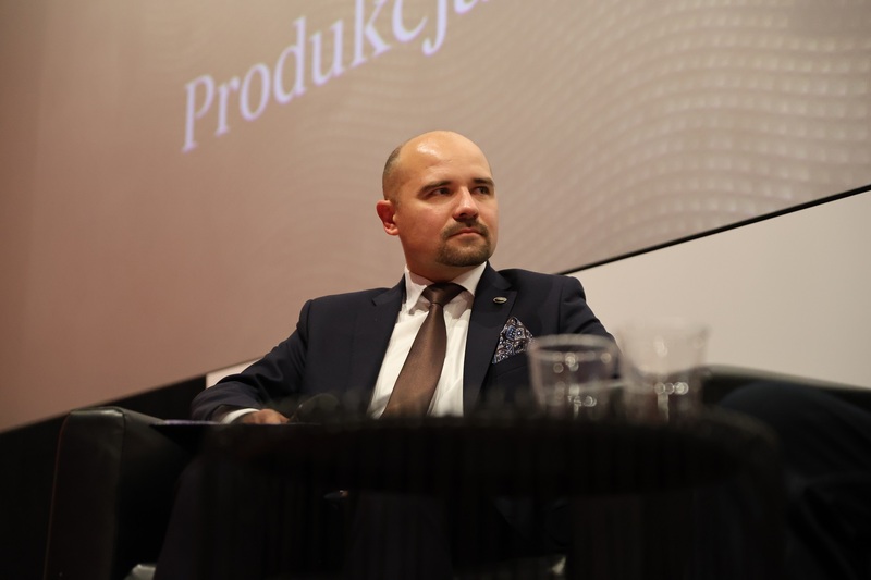 Dr hab. Kamil Dworaczek – moderator panelu dyskusyjnego. Fot. Maciej Parysek / IPN Wrocław