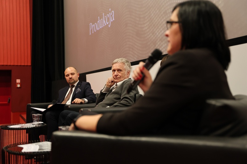 Panel dyskusyjny po seansie. Fot. Maciej Parysek / IPN Wrocław