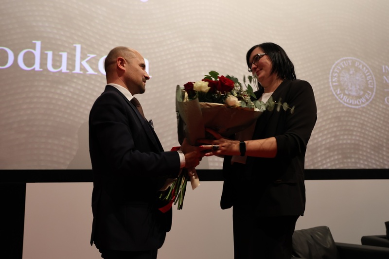 Kamil Dworaczek i Kamilla Jasińska. Fot. Maciej Parysek / IPN Wrocław