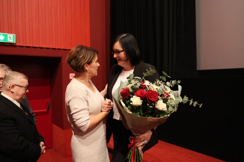 Widownia przybyła na premierowy pokaz filmu „Ucieczka”. Fot. Maciej Parysek / IPN Wrocław