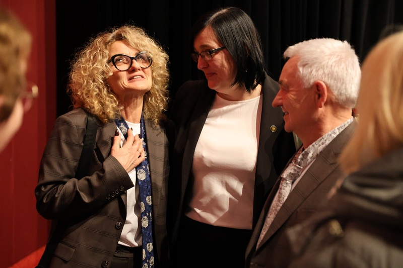 Widownia przybyła na premierowy pokaz filmu „Ucieczka”. Fot. Maciej Parysek / IPN Wrocław